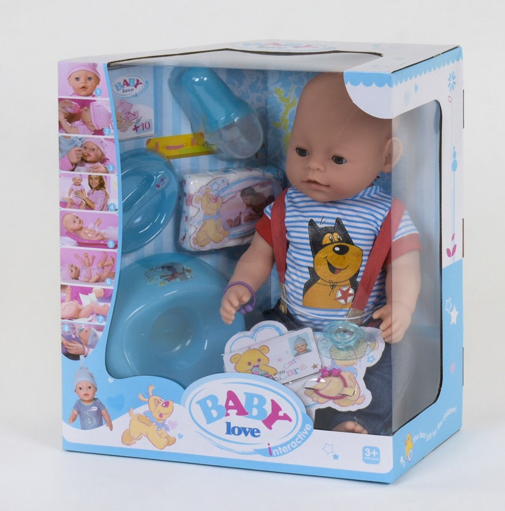 

Пупс функциональный BL 034 D Baby Love