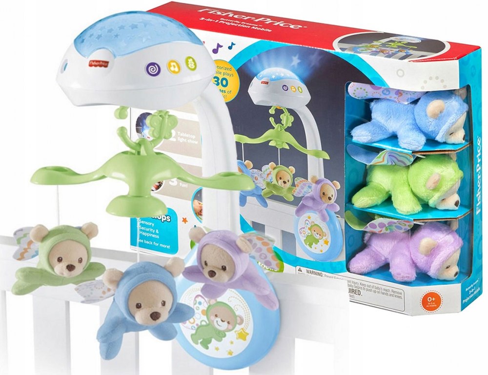 

Мобіль з пультом керування Сон метелика CDN41 Fisher-Price