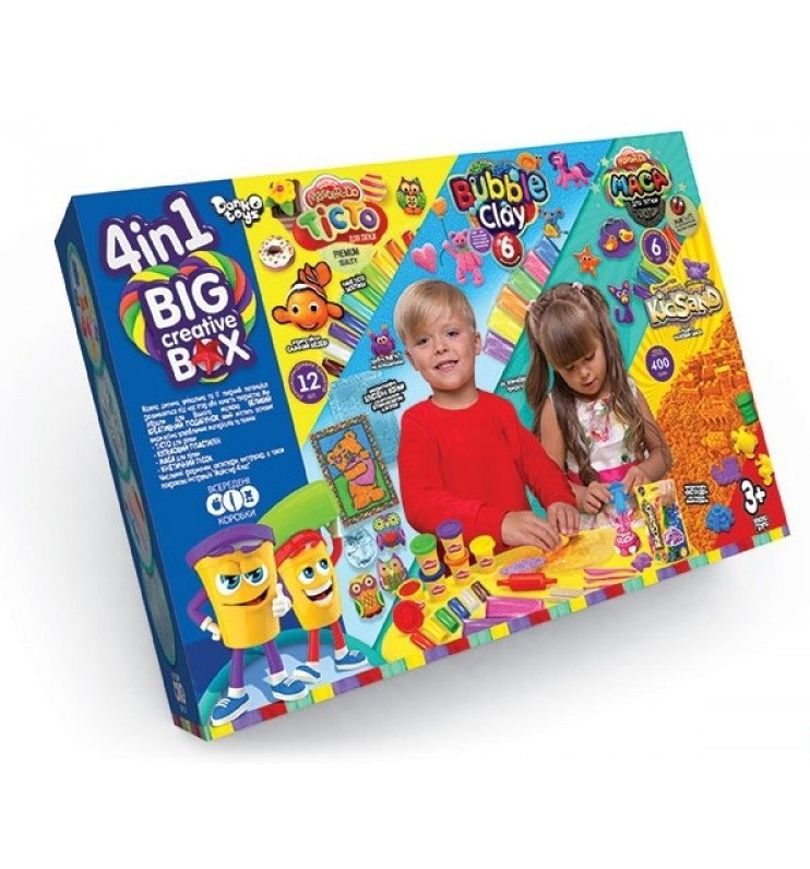 

Набор тесто для лепки 4в1 BCRB-01 BIG BOX