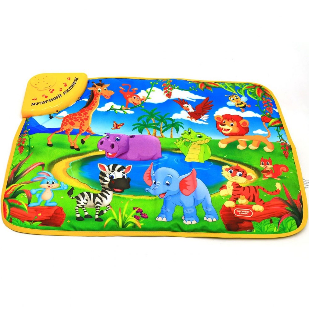

Музыкальный коврик Зоопарк KI-782-U Baby Toys