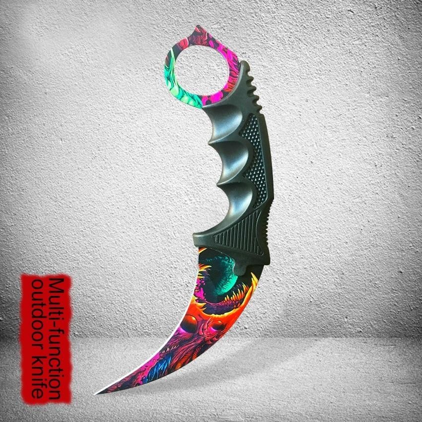 

Нож тактический Karambit зверь CS GO керамбит с ножнами