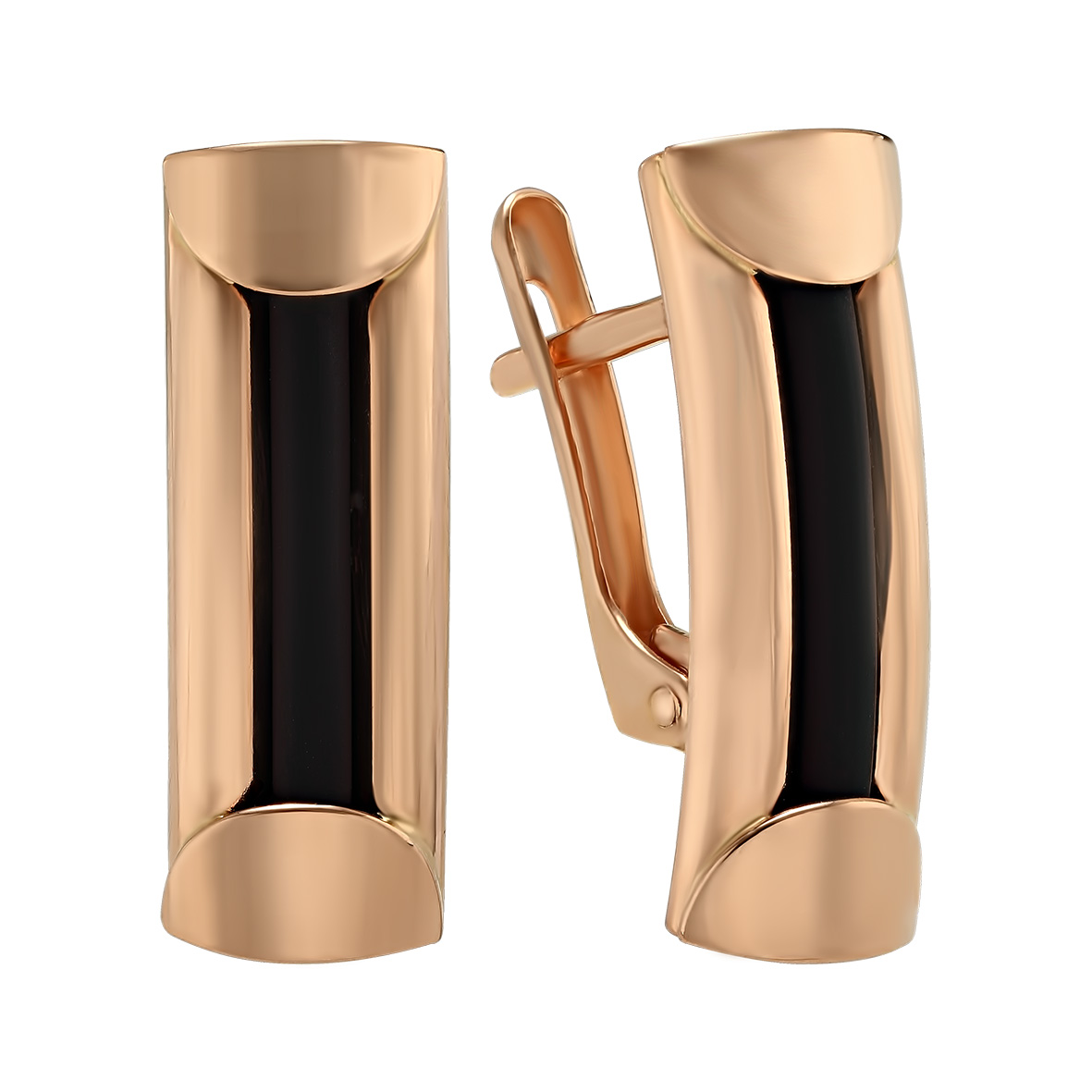 

Золотые серьги с каучуком Tango Jewellery Company 930022
