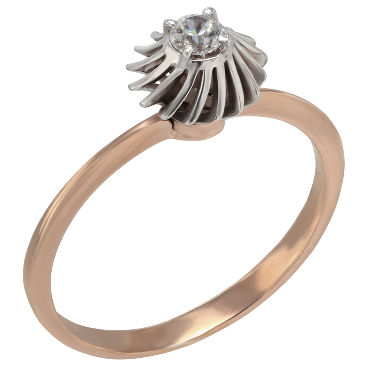 

Золотое кольцо с фианитом Tango Jewellery Company 330998 размер 17