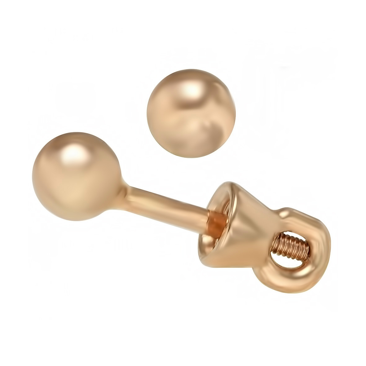 

Золотые пуссеты Tango Jewellery Company 580077