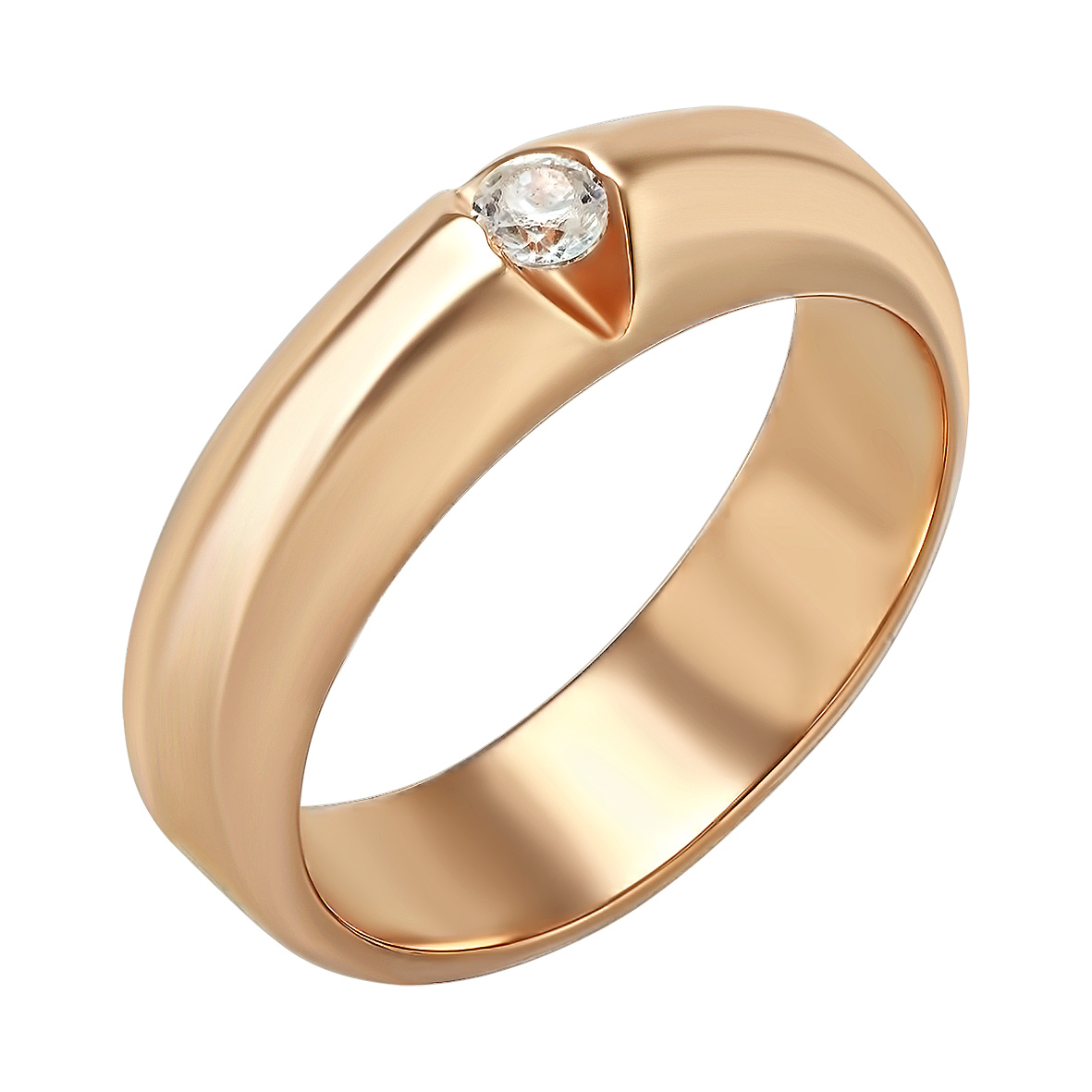 

Золотое кольцо с фианитом Tango Jewellery Company 380229 размер 20
