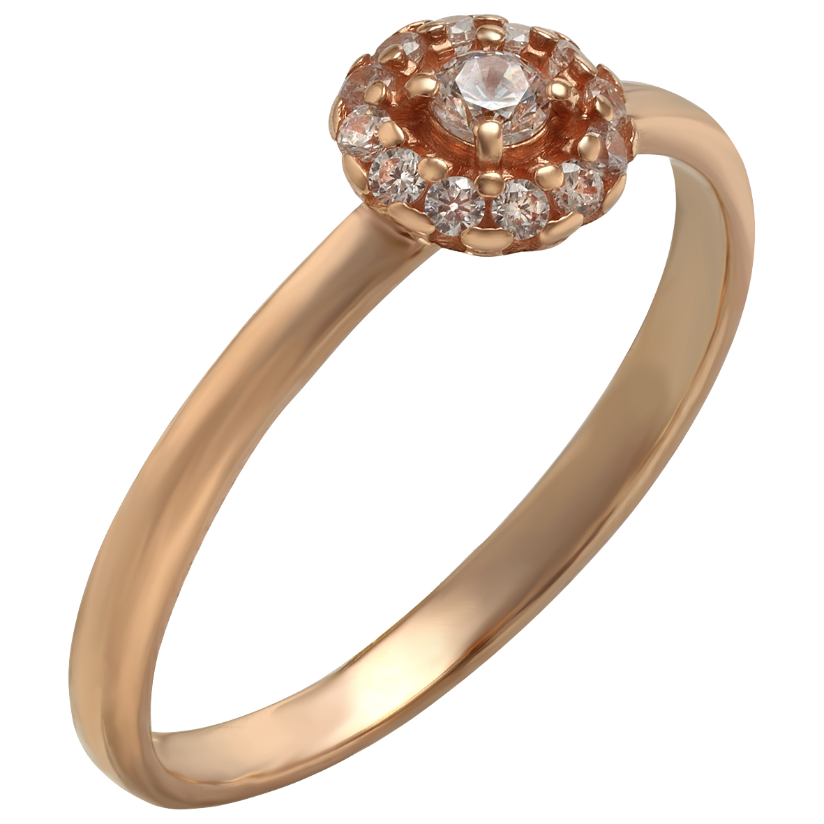 

Золотое кольцо с фианитами Tango Jewellery Company 330136 размер 17.5