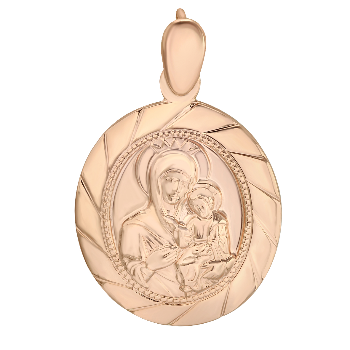 

Золотая ладанка "Иверская икона Божией Матери" Tango Jewellery Company 110141