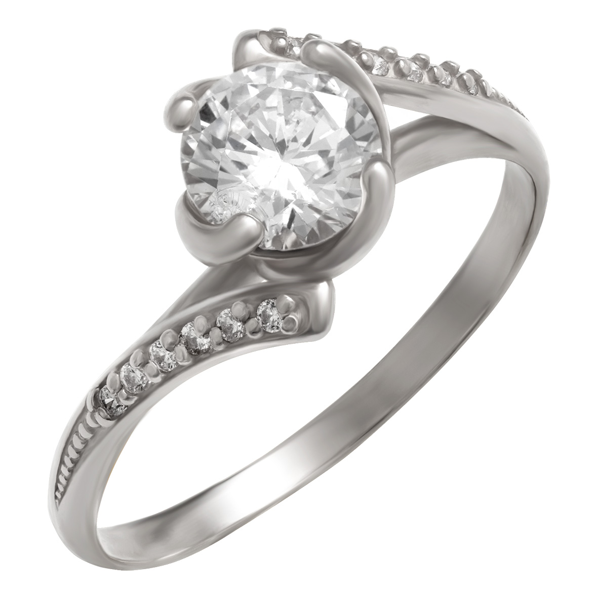 

Серебряное кольцо с фианитами Tango Jewellery Company 380144С размер 19.5