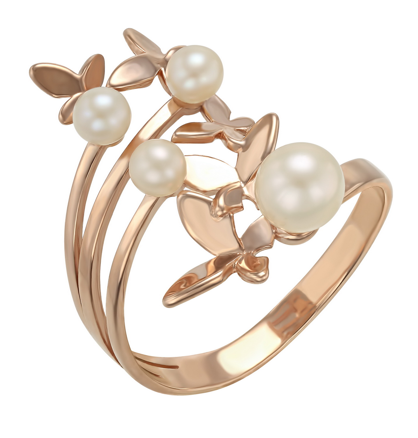 

Золотое кольцо с жемчугом Tango Jewellery Company 380201 размер 16