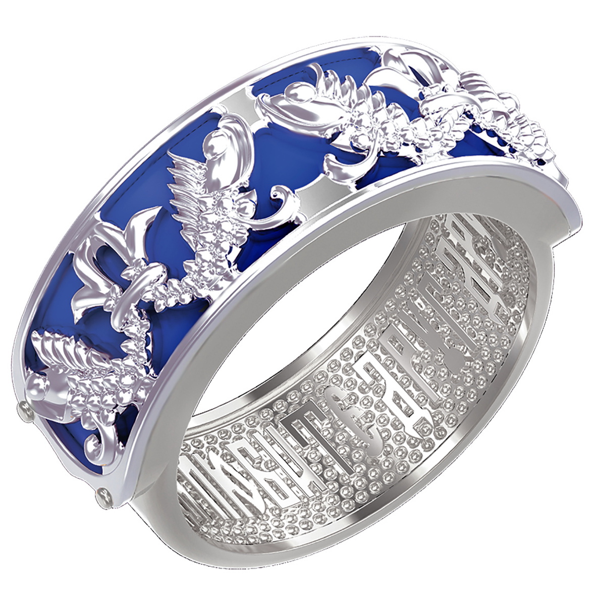 

Серебряное кольцо с эмалью Tango Jewellery Company 310283А размер 17