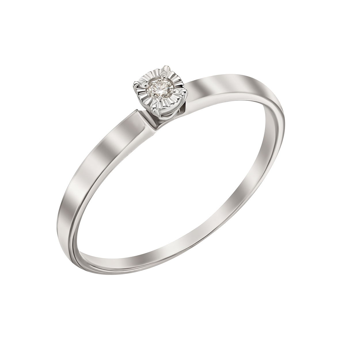 

Кольцо в белом золоте с бриллиантами Tango Jewellery Company 750675В размер 17