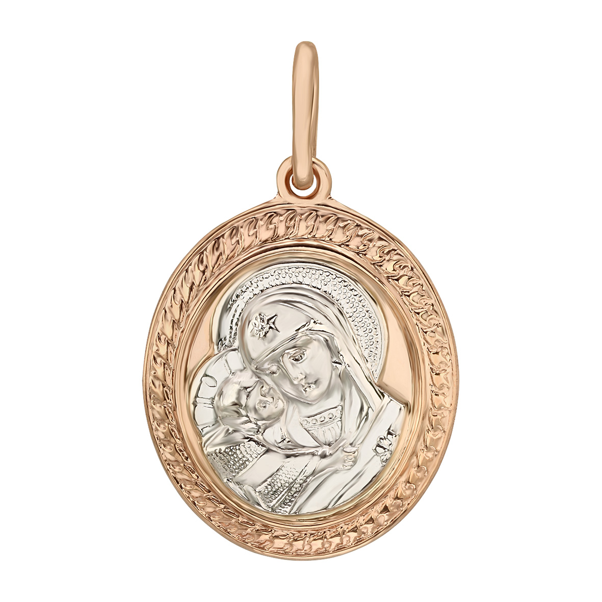 

Золотая ладанка "Владимирская икона Божией Матери" Tango Jewellery Company 120863