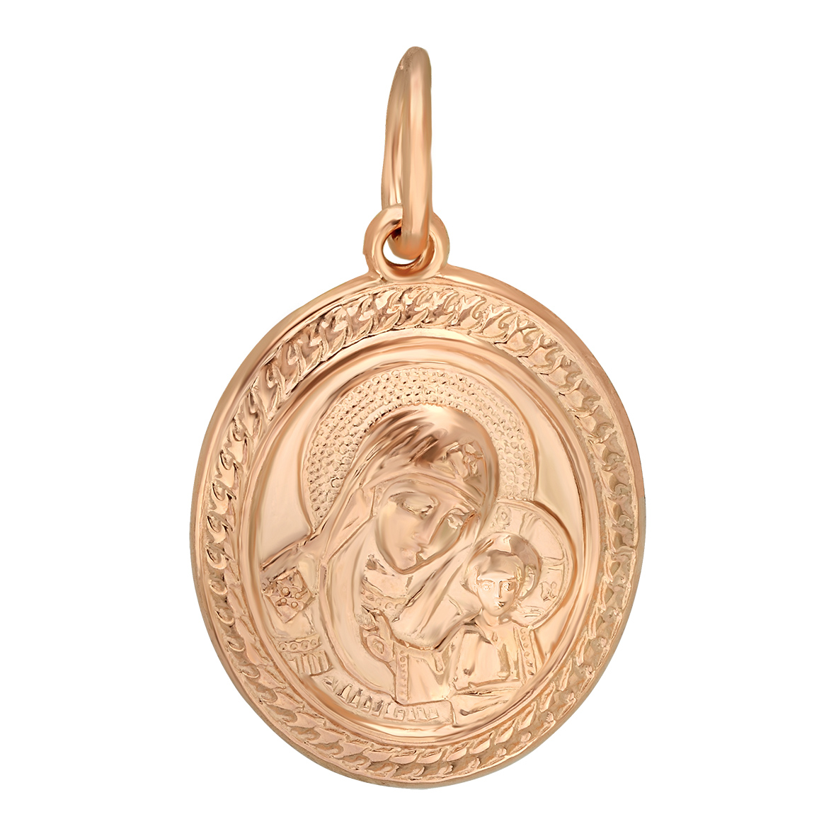 

Золотая ладанка "Казанская икона Божией Матери" Tango Jewellery Company 100627