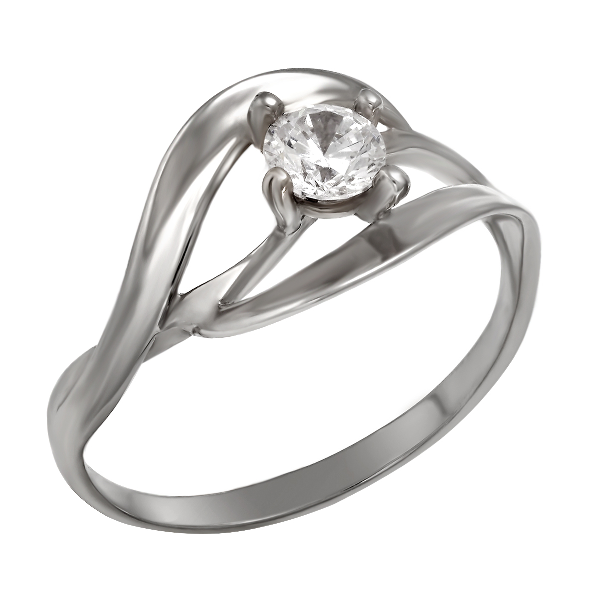 

Серебряное кольцо с фианитом Tango Jewellery Company 380138С размер 16.5