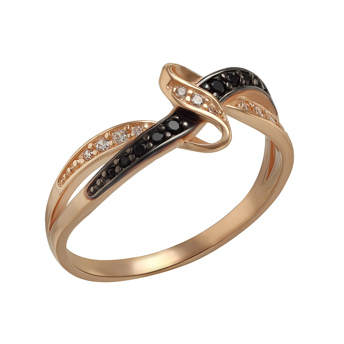 

Золотое кольцо с фианитами Tango Jewellery Company 380346 размер 16.5