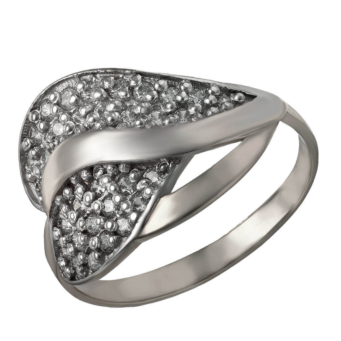 

Серебряное кольцо с фианитами Tango Jewellery Company 320712С размер 18