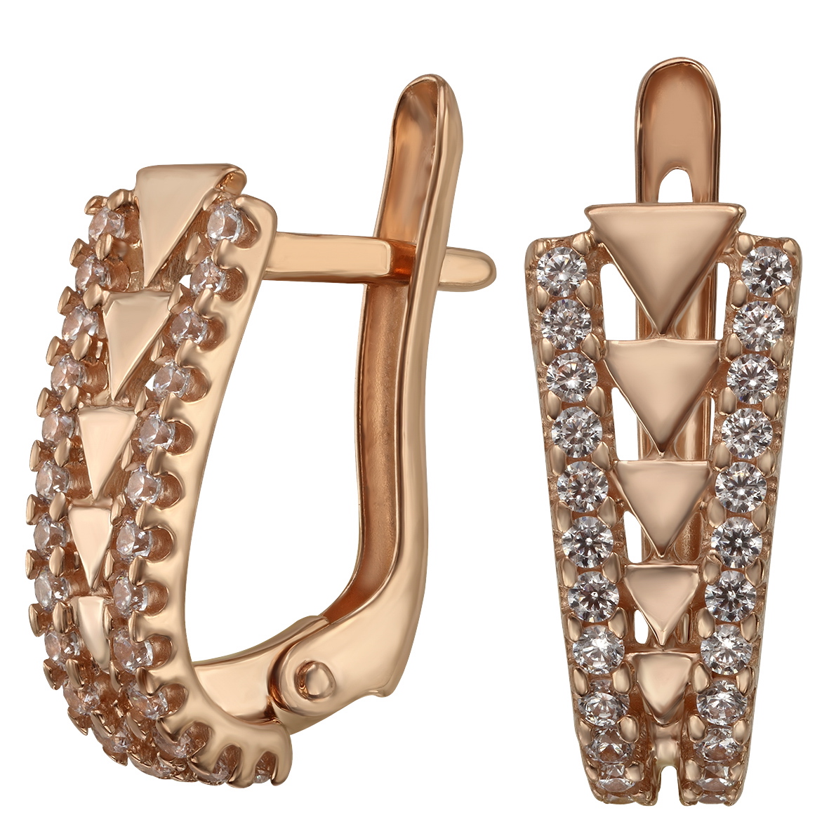 

Золотые серьги "В ритме TANGO" с фианитами Tango Jewellery Company 420370