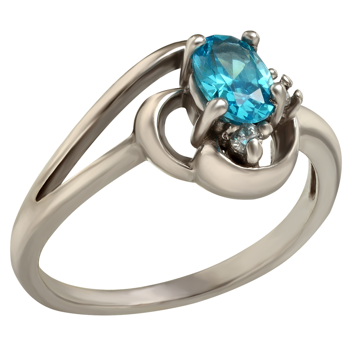

Серебряное кольцо с фианитом Tango Jewellery Company 320460С размер 16
