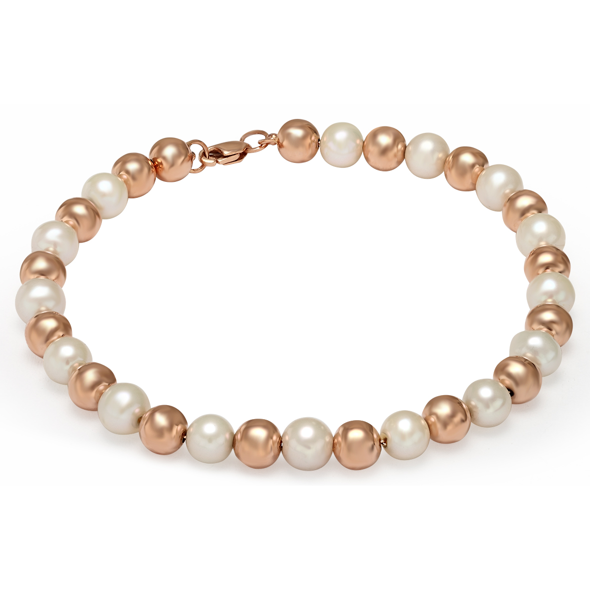 

Золотой браслет с жемчугом Tango Jewellery Company 820128 размер 180