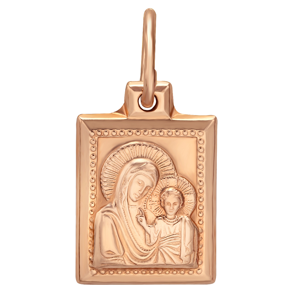 

Золотая ладанка "Казанская икона Божией Матери" Tango Jewellery Company 100079