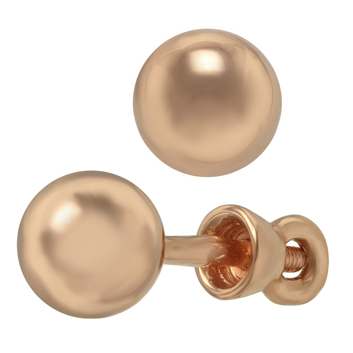 

Золотые пуссеты Tango Jewellery Company 580055