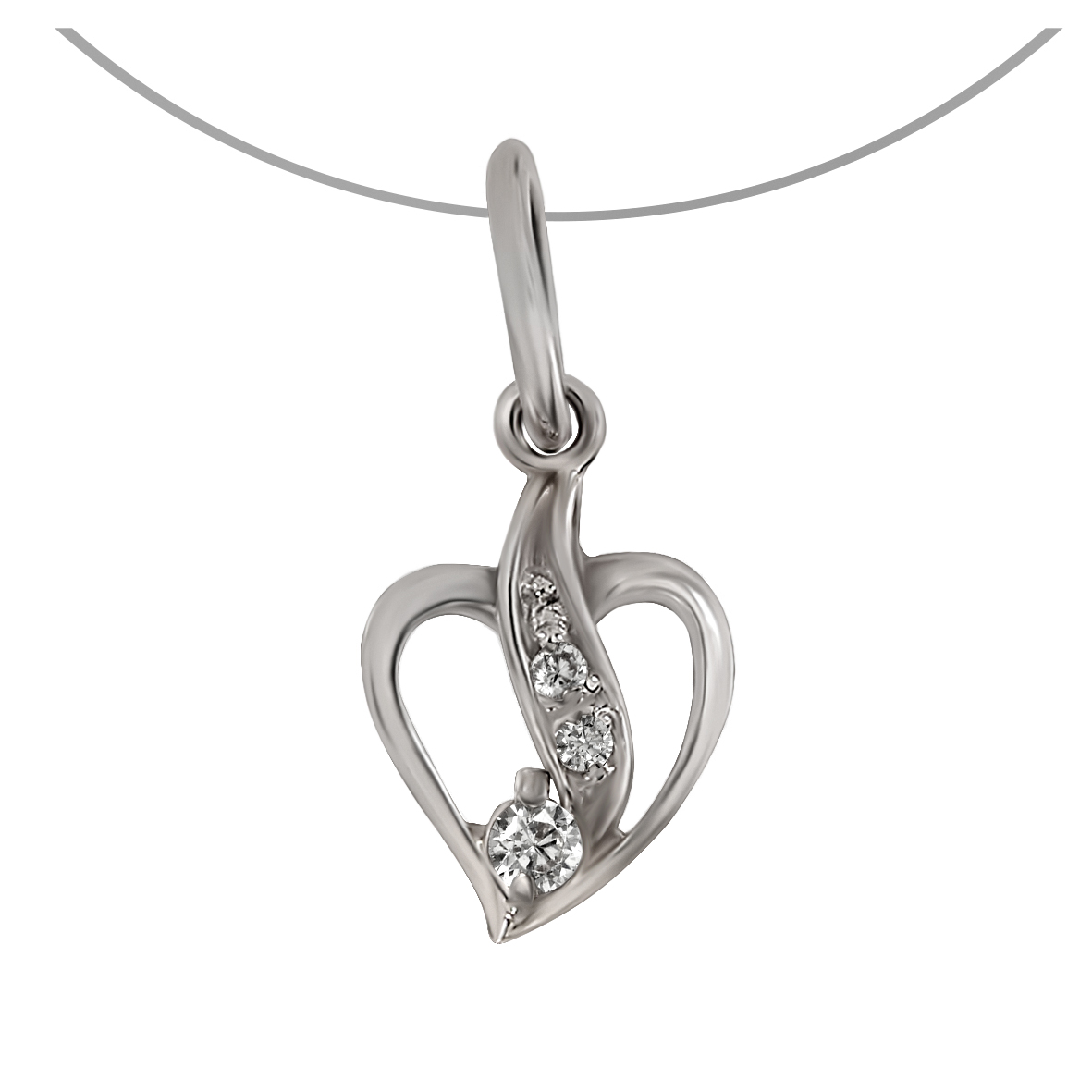 

Серебряная подвеска с фианитами Tango Jewellery Company 150019С
