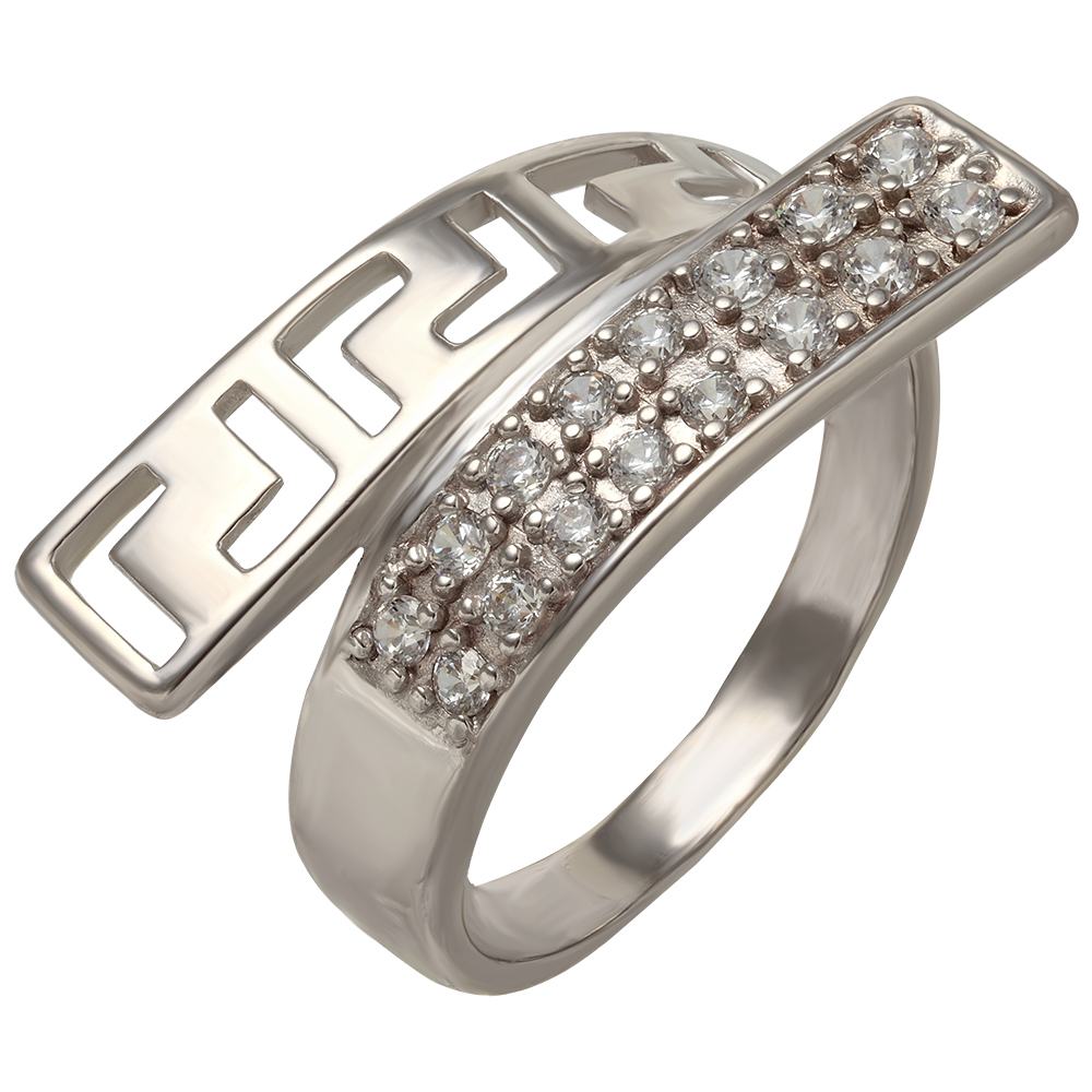 

Серебряное кольцо с фианитами Tango Jewellery Company 320356С размер 16.5