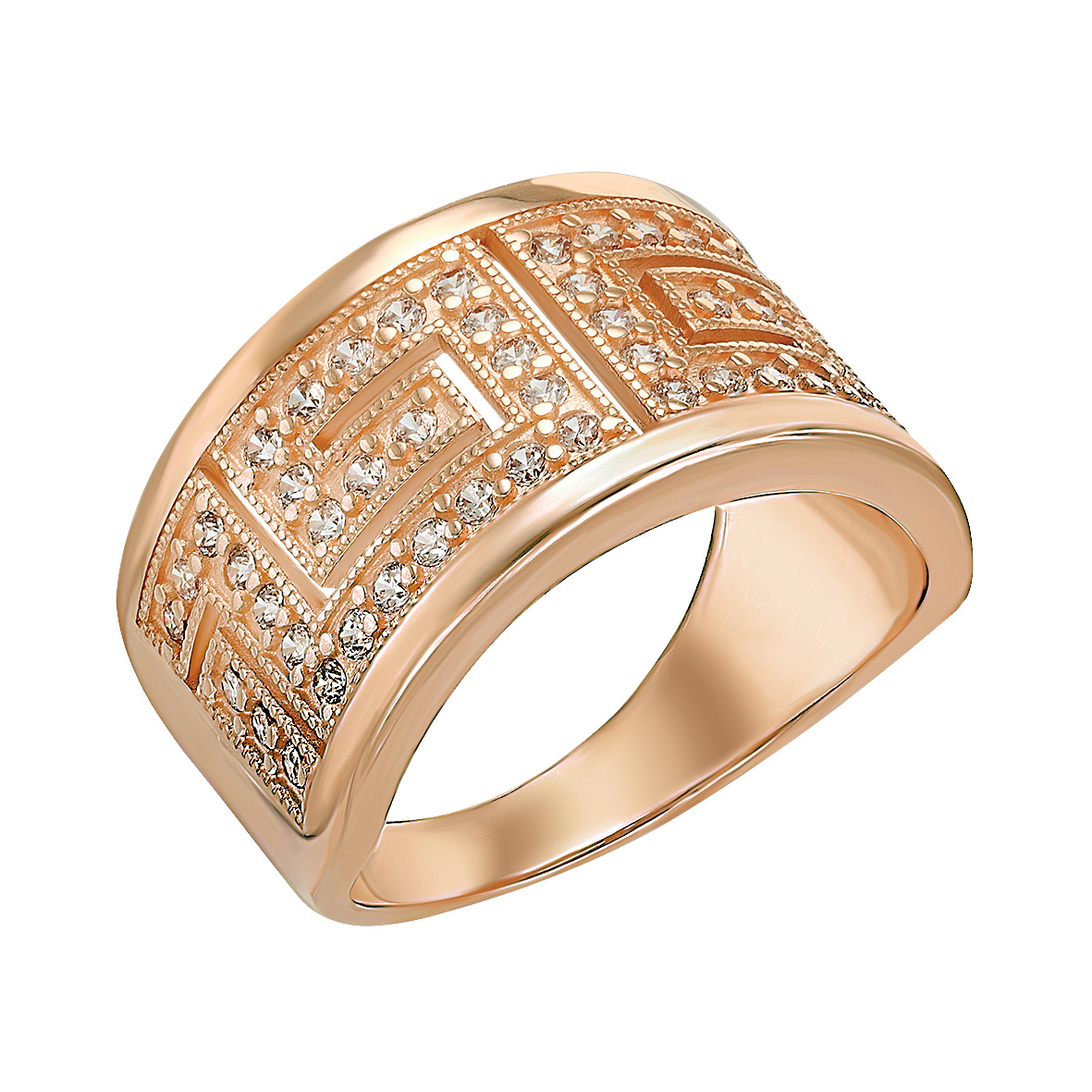 

Золотое кольцо с фианитами Tango Jewellery Company 380124 размер 19.5