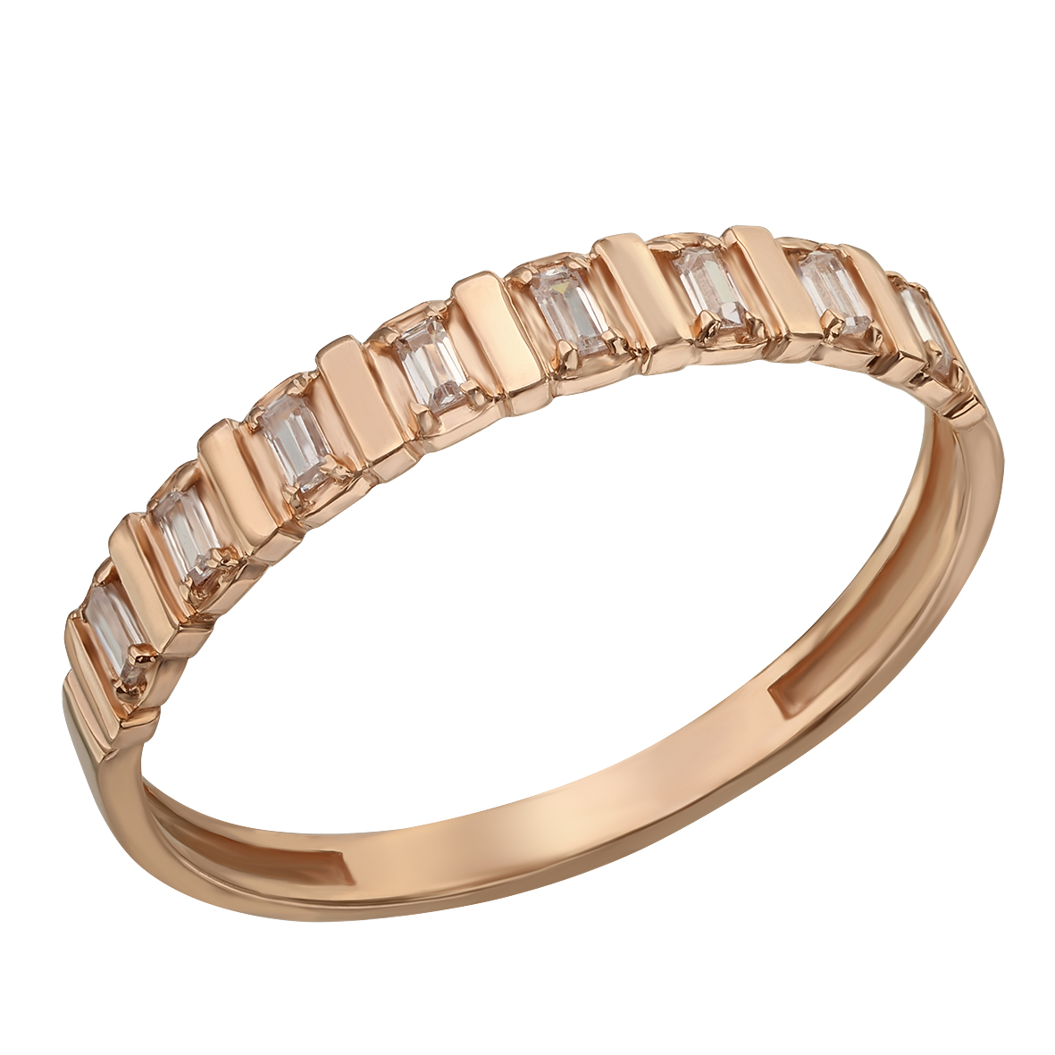 

Кольцо из красного золота с фианитами Tango Jewellery Company 380568 размер 17