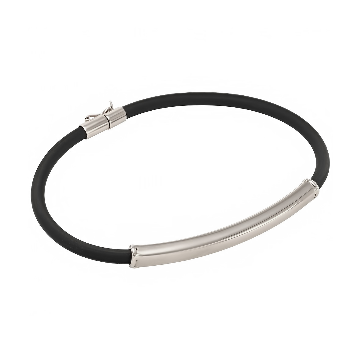 

Браслет из серебра с каучуком Tango Jewellery Company 910059С размер 200