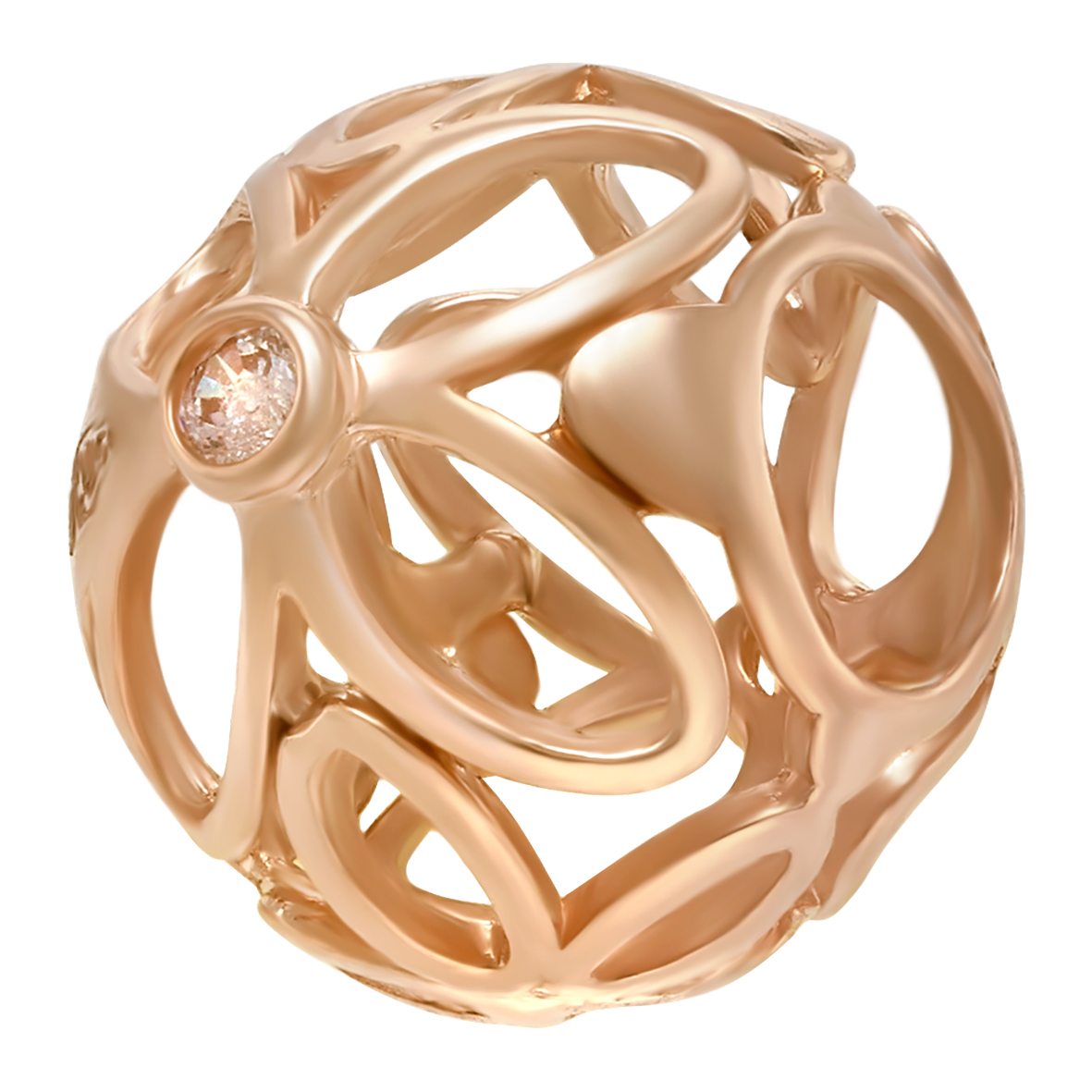 

Золотая подвеска с фианитами Tango Jewellery Company 150352