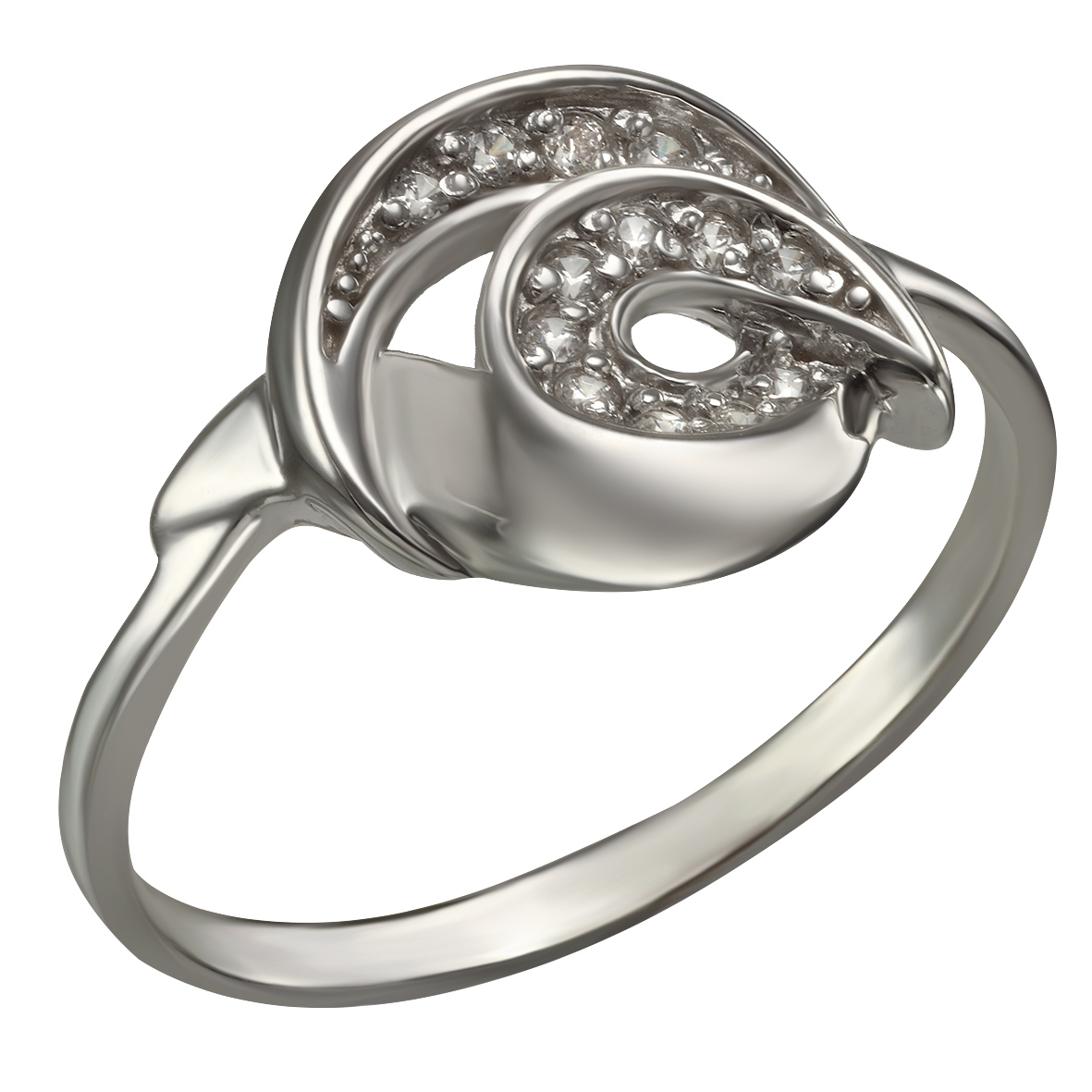 

Серебряное кольцо с фианитами Tango Jewellery Company 320308С размер 19