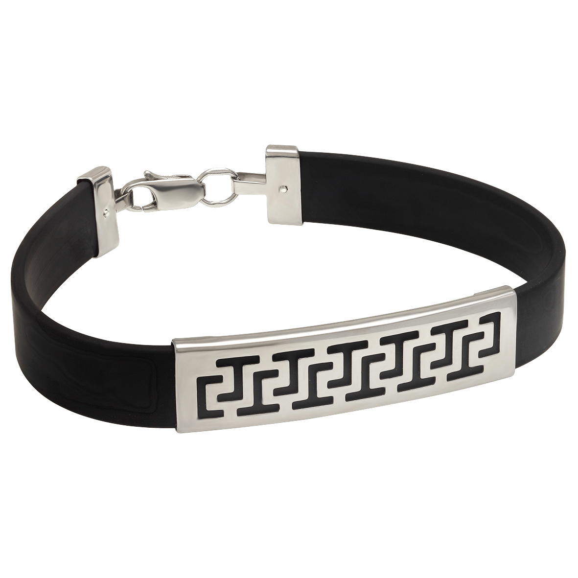 

Браслет из серебра с каучуком Tango Jewellery Company 910034С размер 210