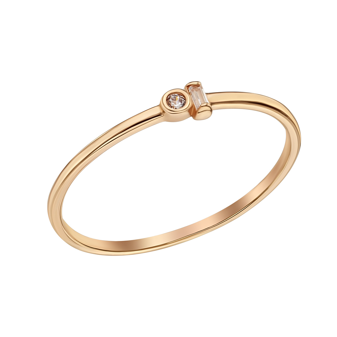

Золотое кольцо с фианитами Tango Jewellery Company 380599 размер 16.5
