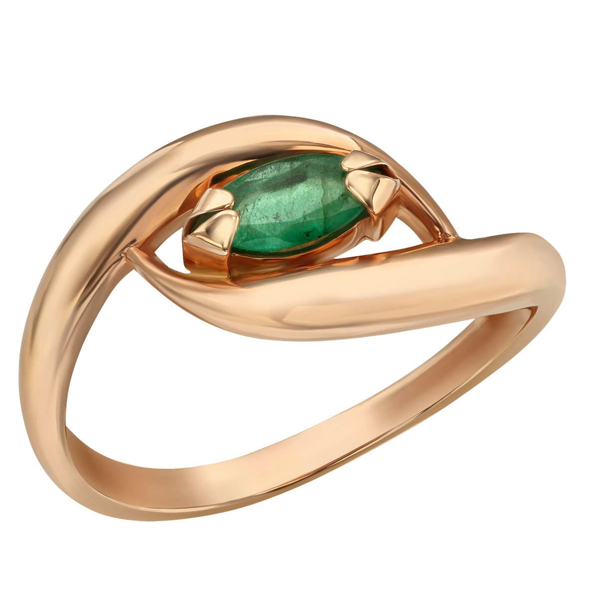

Золотое кольцо с изумрудом Tango Jewellery Company 377732 размер 18.5