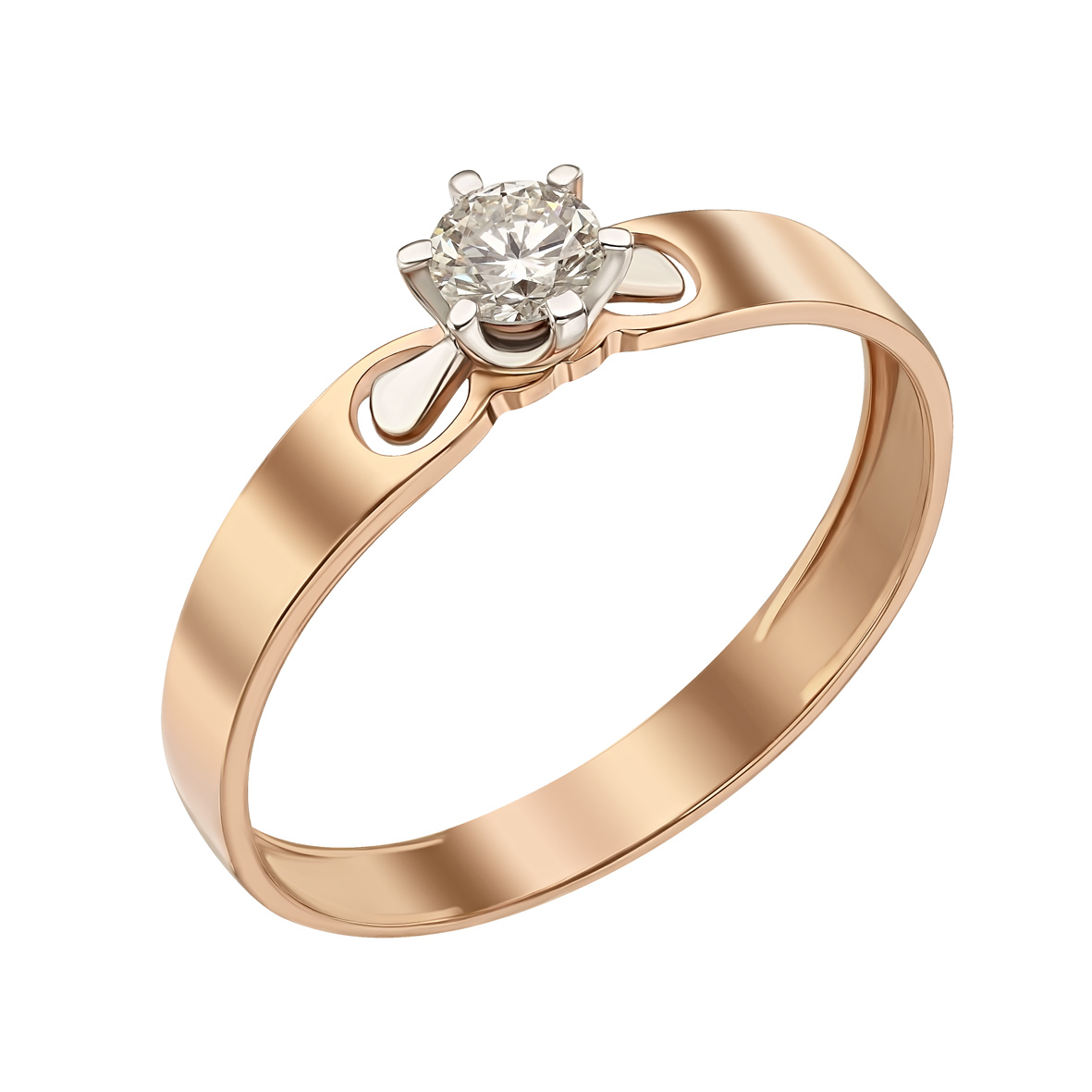 

Золотое кольцо с бриллиантом Tango Jewellery Company 750669 размер 18