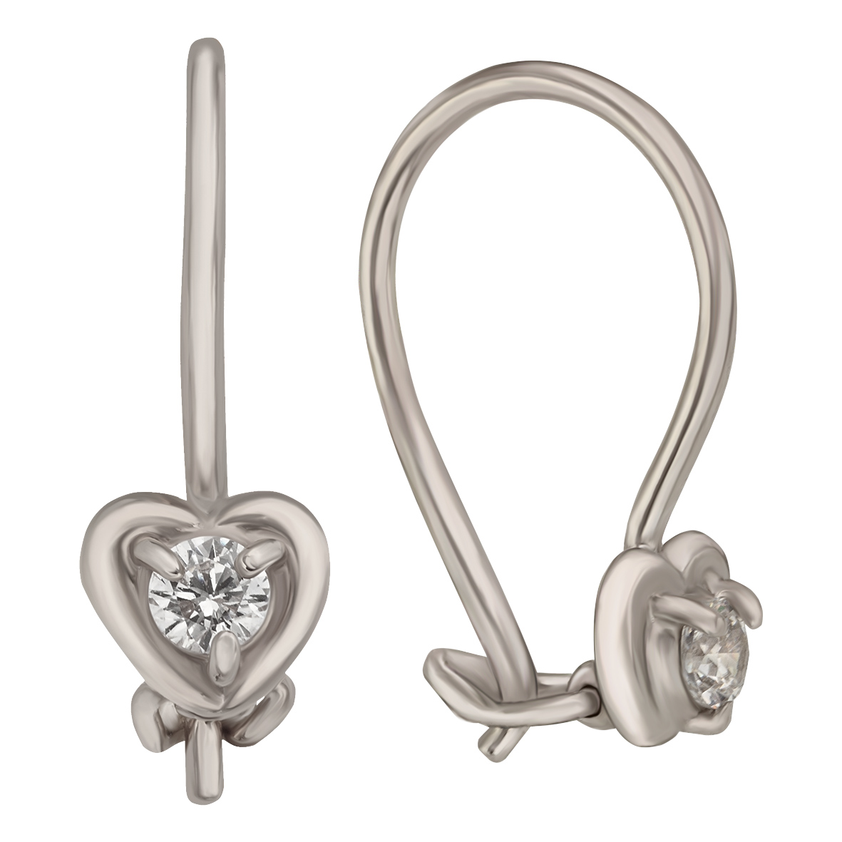 

Серебряные серьги с фианитами Tango Jewellery Company 470714С