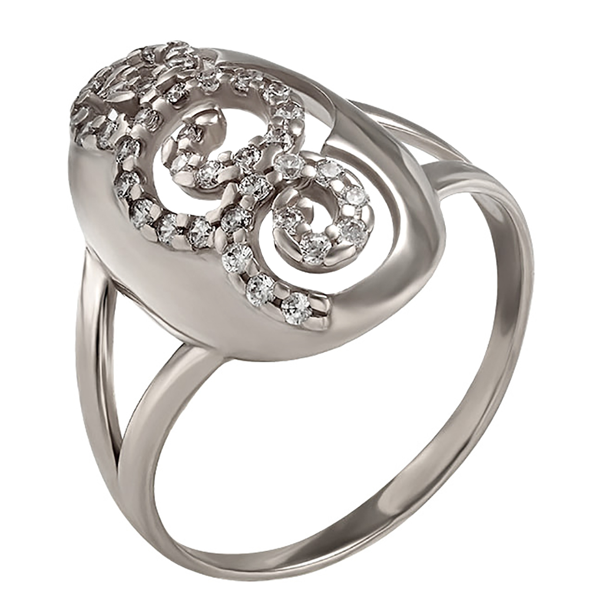 

Серебряное кольцо с фианитами Tango Jewellery Company 380213С размер 17