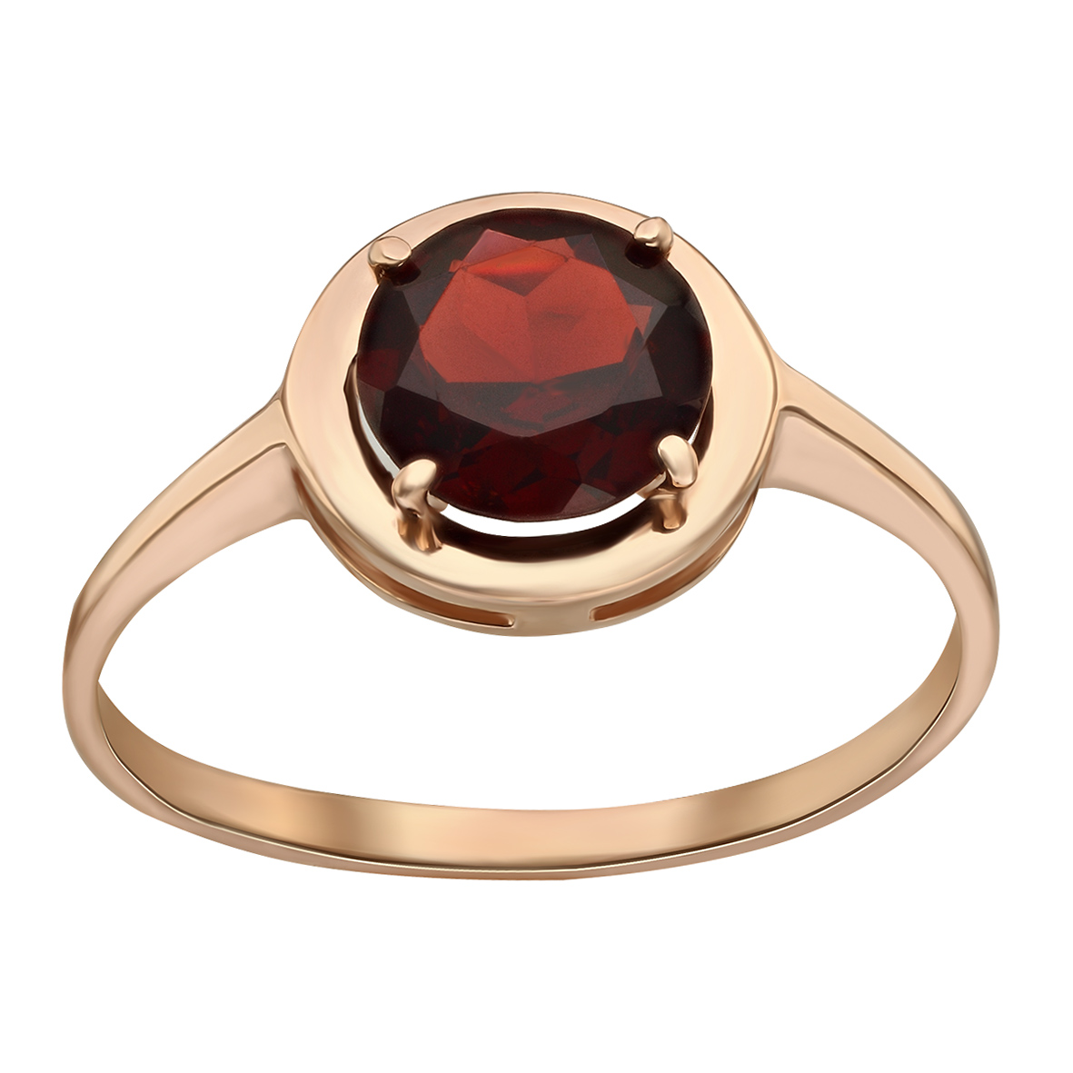 

Золотое кольцо с гранатом Tango Jewellery Company 364671 размер 17.5