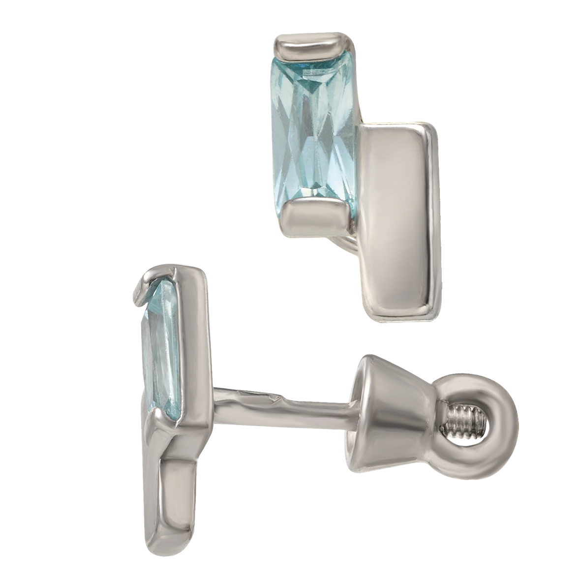 

Серебряные пуссеты с фианитами Tango Jewellery Company 520085С