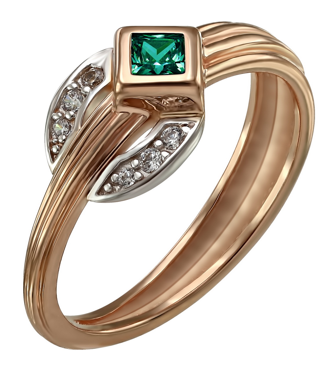 

Золотое кольцо с фианитами Tango Jewellery Company 350034 размер 18.5