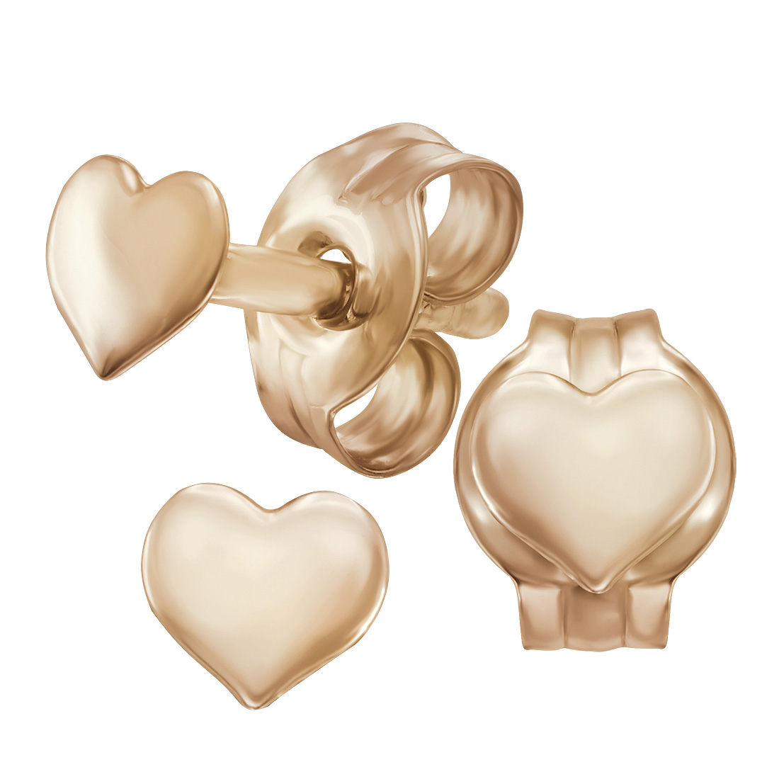 

Золотые пуссеты Tango Jewellery Company 580016