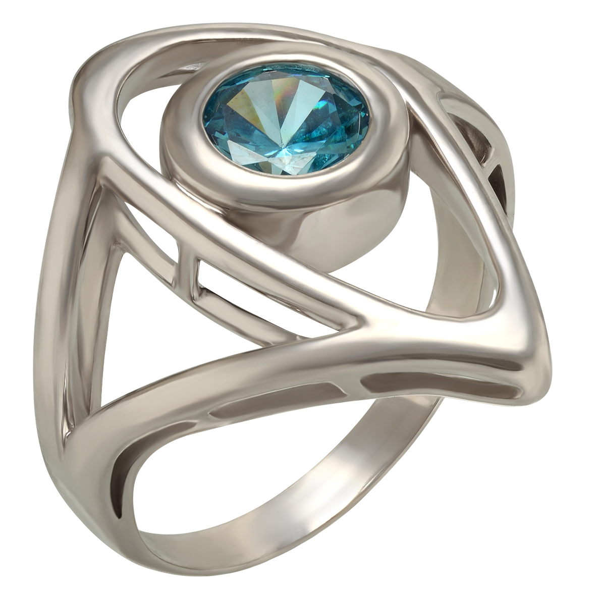 

Серебряное кольцо с фианитом Tango Jewellery Company 330602С размер 18.5