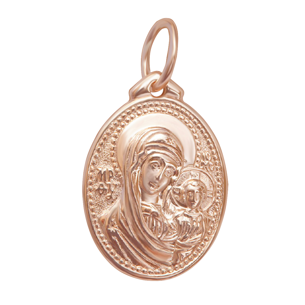

Золотая ладанка "Казанская икона Божией Матери" Tango Jewellery Company 110502