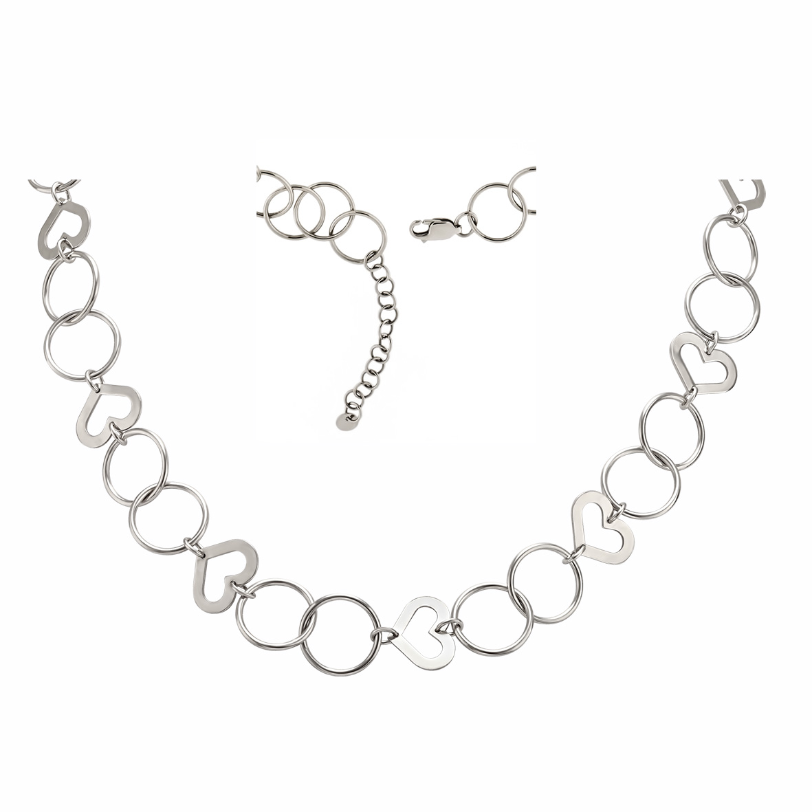 

Серебряное колье Tango Jewellery Company 860008С размер 450