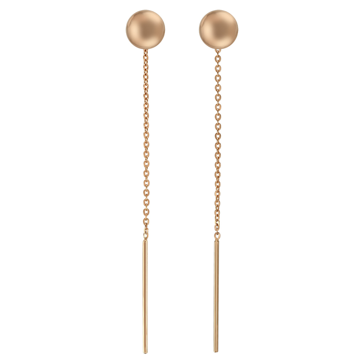 

Золотые серьги-протяжки Tango Jewellery Company 580042