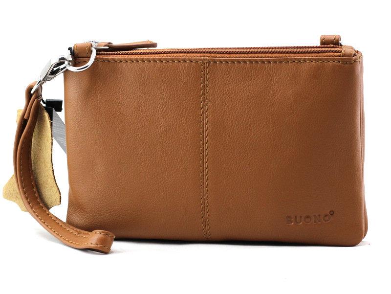 

Женская кожаная сумка cross-body Buono Leather (08-10974 cognac)