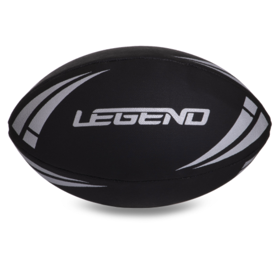 

Мяч для регби LEGEND FB-3293 №3 PVC белый-черный (IN09119)