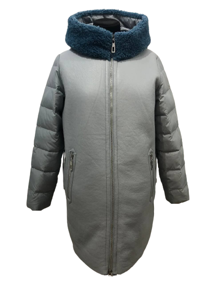 

Пальто женское зимне SNOW OWL 21A637M-1 голубое XXL