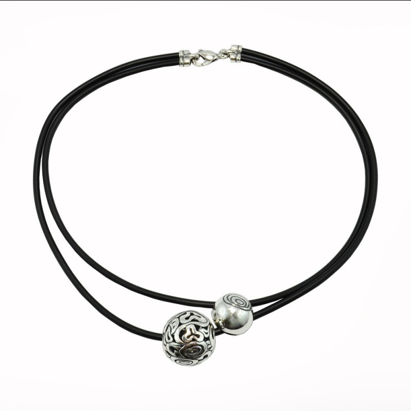 

Колье из серебра 8021-43, 50 размер
